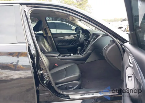 2014 Infiniti Q50 Premium from USA, damaged, VIN JN1BV7AR1EM696192